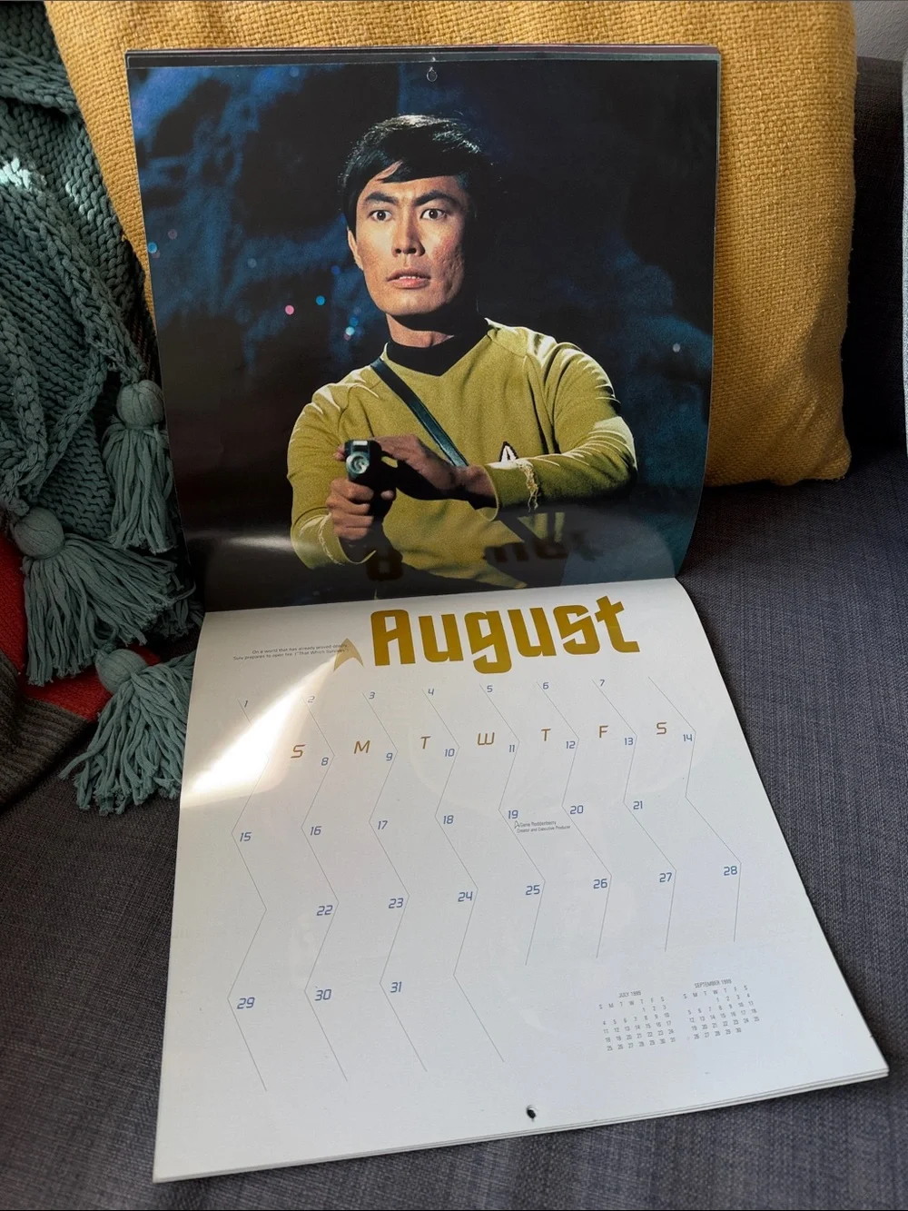 1999 Calendar Star Trek original series